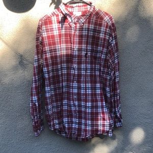 Disney Park Exclusive Mickey Mouse Flannel Shirt Mens L